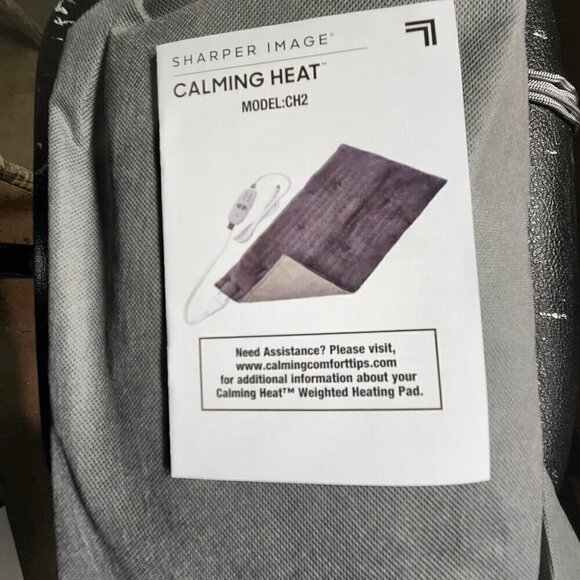 Sharper Image Massage Weighted Heating Pad - Picture 4 of 7